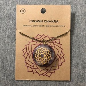 Crown chakra pendant